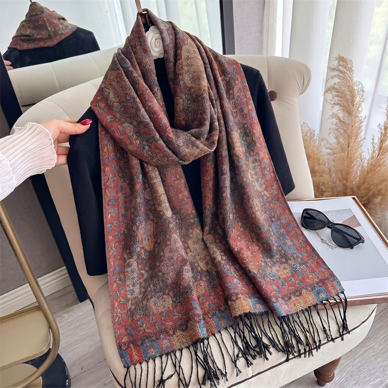 Women'S Fashion Poncho - Новые роскошные женские осенне-зимние кашемировые шарфы