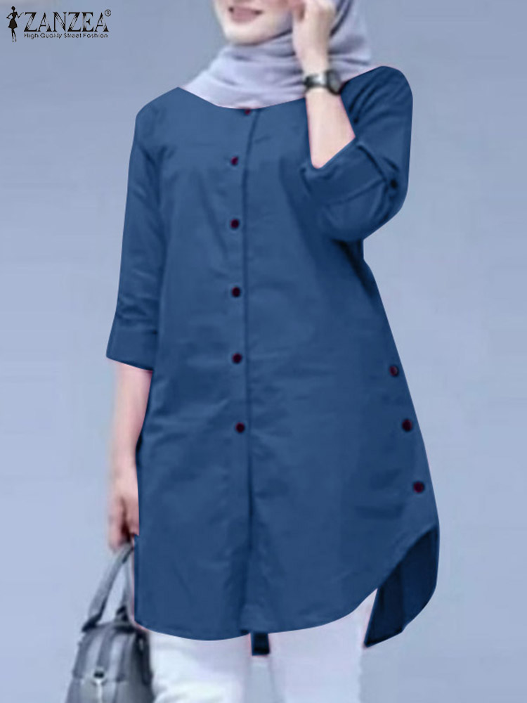 Turkey Women Fashion - 2026 ZANZEA Весенняя модная женская блузка