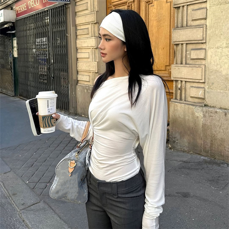 Женская блузка 2026 года с одн – обзор и цена Asymmetric Top Women