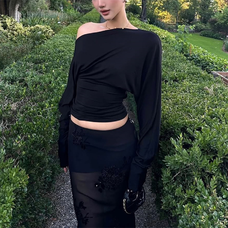 Женская блузка 2026 года с одн – обзор и цена Asymmetric Top Women