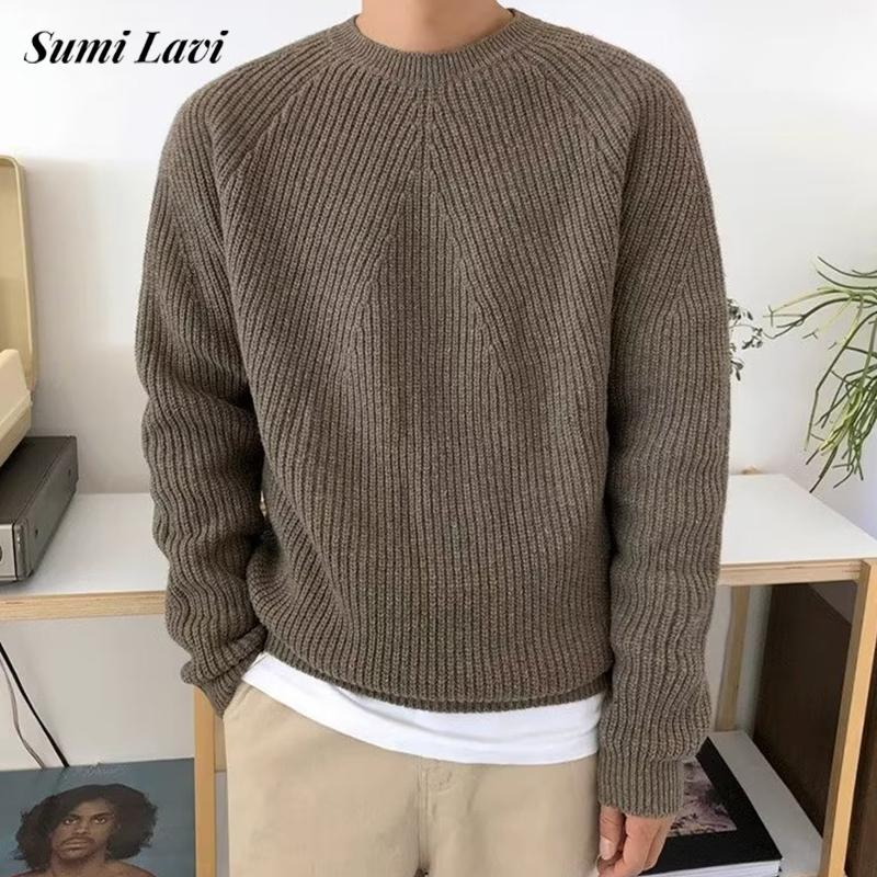 Уличная одежда, модные мужские – обзор и цена Ribbed Knit Sweater