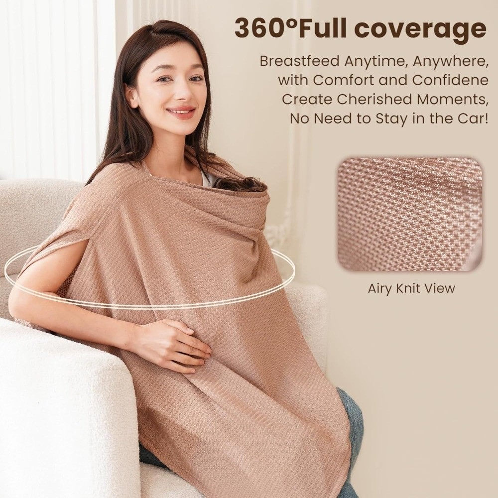 НОВЫЙ Мягкий дышащий вязаный п – обзор и цена Women'S Fashion Poncho