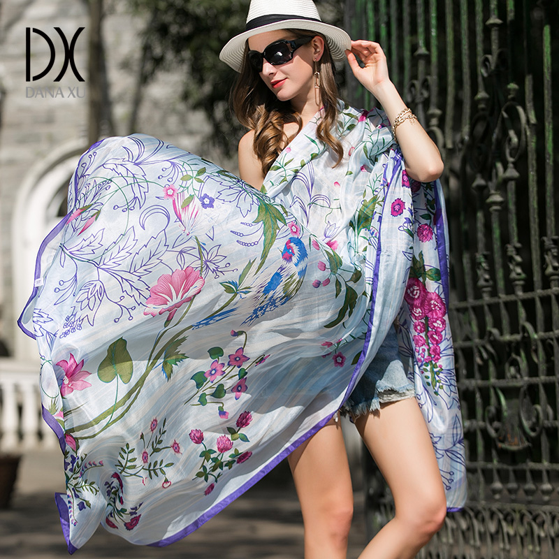 Шелковые платки DANA XU 100% д – обзор и цена Women'S Fashion Poncho