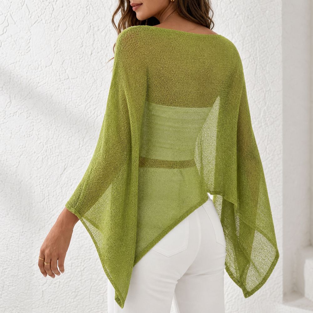 Стильный топ-пончо с открытыми – обзор и цена Asymmetric Top Women