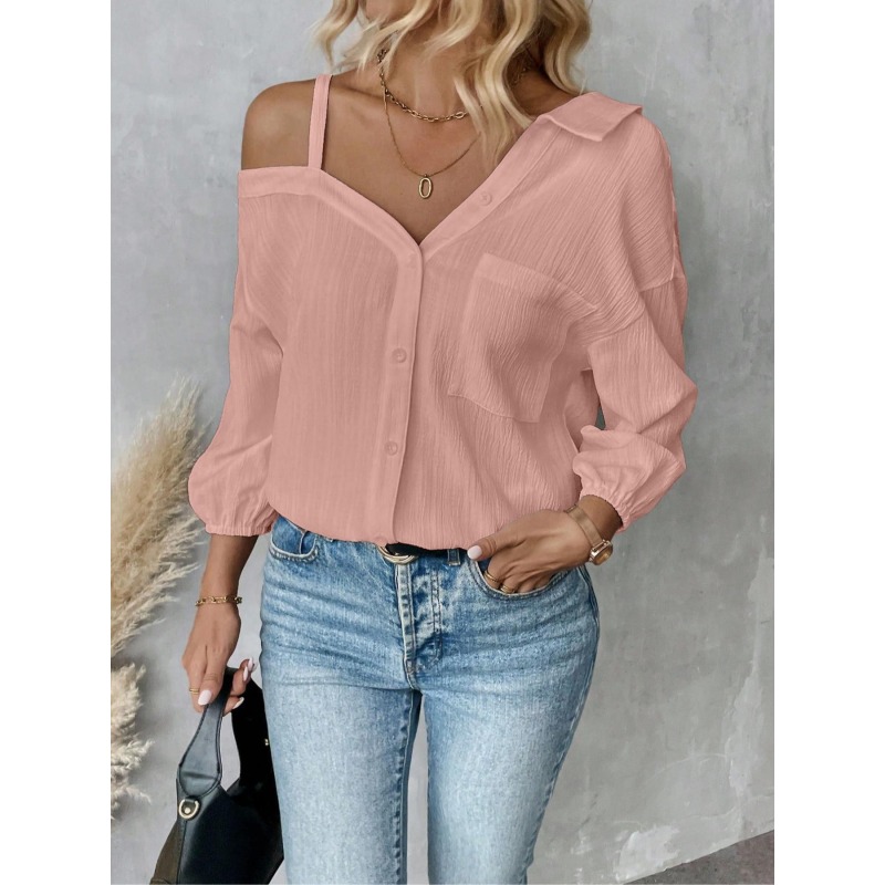 Плюс размеры 1XL-5XL, женские  – обзор и цена Asymmetric Top Women